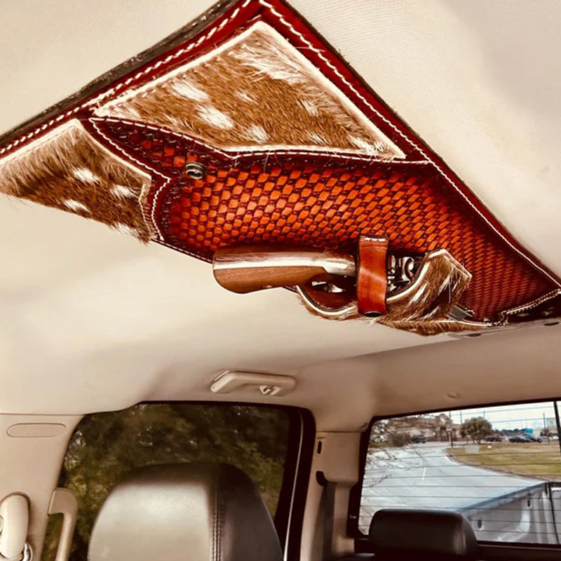 🐮🤠 Western Leather Visor Organizer