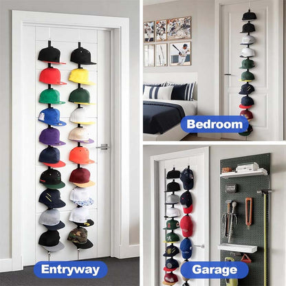 🧢 Over-the-Door Hat Rack