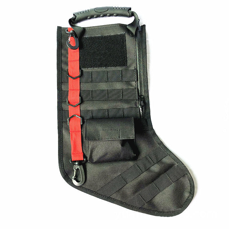 🎄 Personalized Tactical Christmas Stocking – Military Style Holiday Gift 🎁