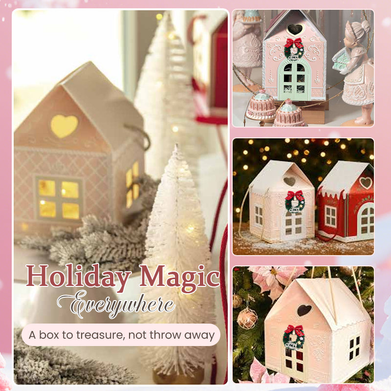 Christmas Wonderland Cottage Gift Box