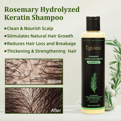 ⏰Limited stock!🌿 Rosemary Hydrolyzed Keratin Shampoo