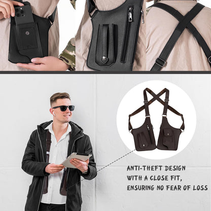 🛡️ Hidden Anti-Theft Underarm Holster Bag