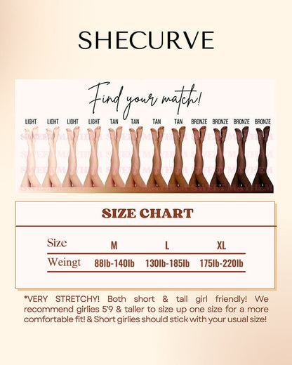 ❄️Christmas Sale 49% OFF✨Translucent Fleece Lined Tights