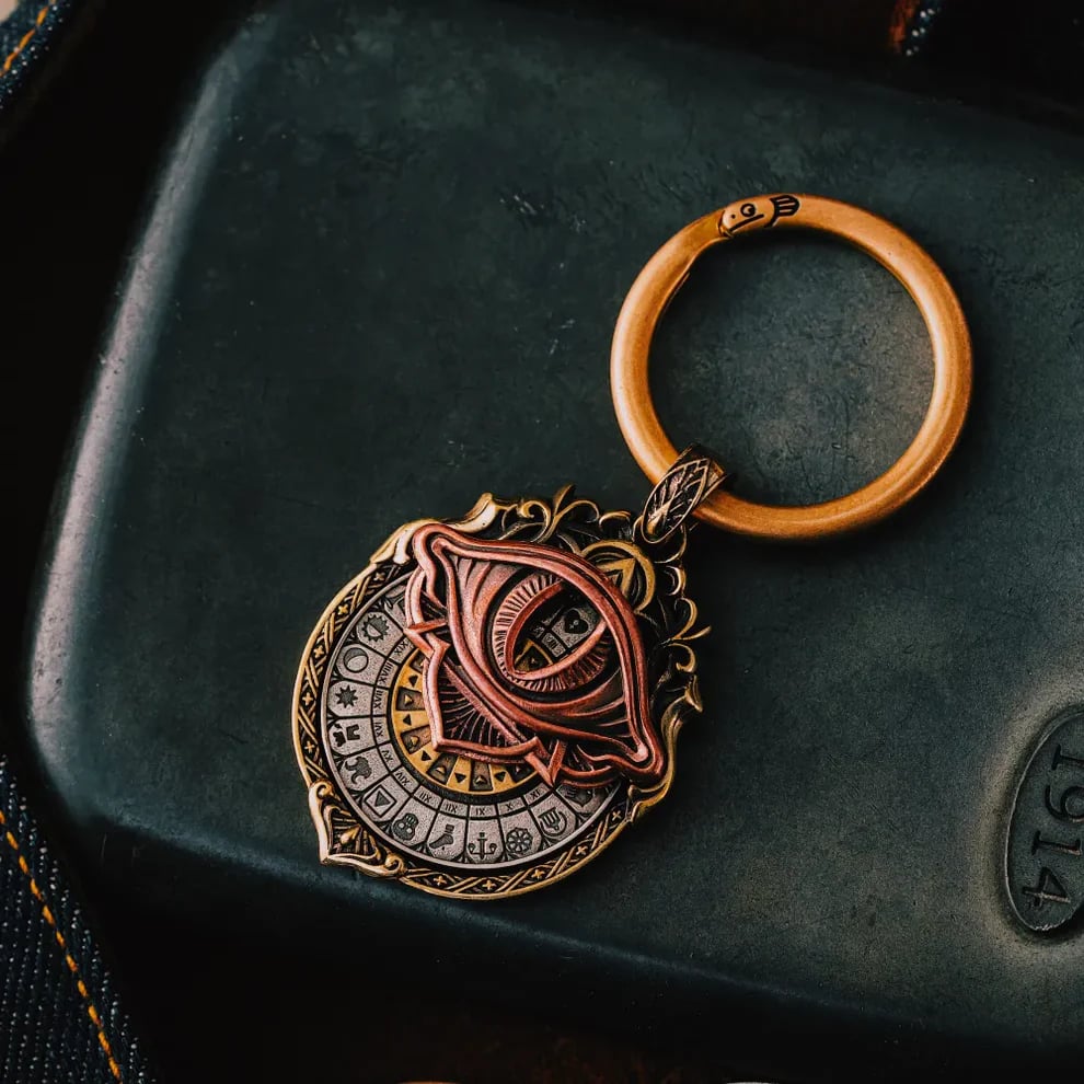 🏆Flash Sale⚡ 50K+ SOLD!👁️‍🗨️Handmade Tarot Vision Pendant: Connect to Cosmic Wisdom Anytime(Cheat Sheet Included)