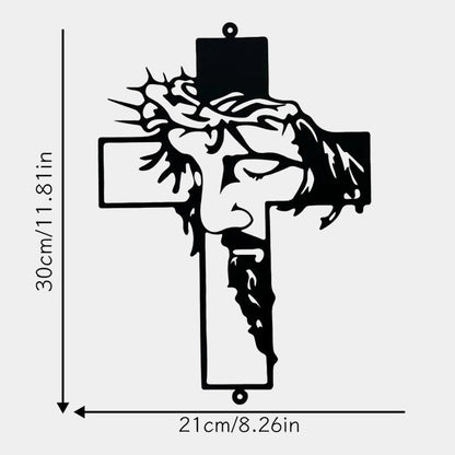 Metal Cross Wall Decor
