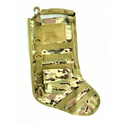 🎄 Personalized Tactical Christmas Stocking – Military Style Holiday Gift 🎁