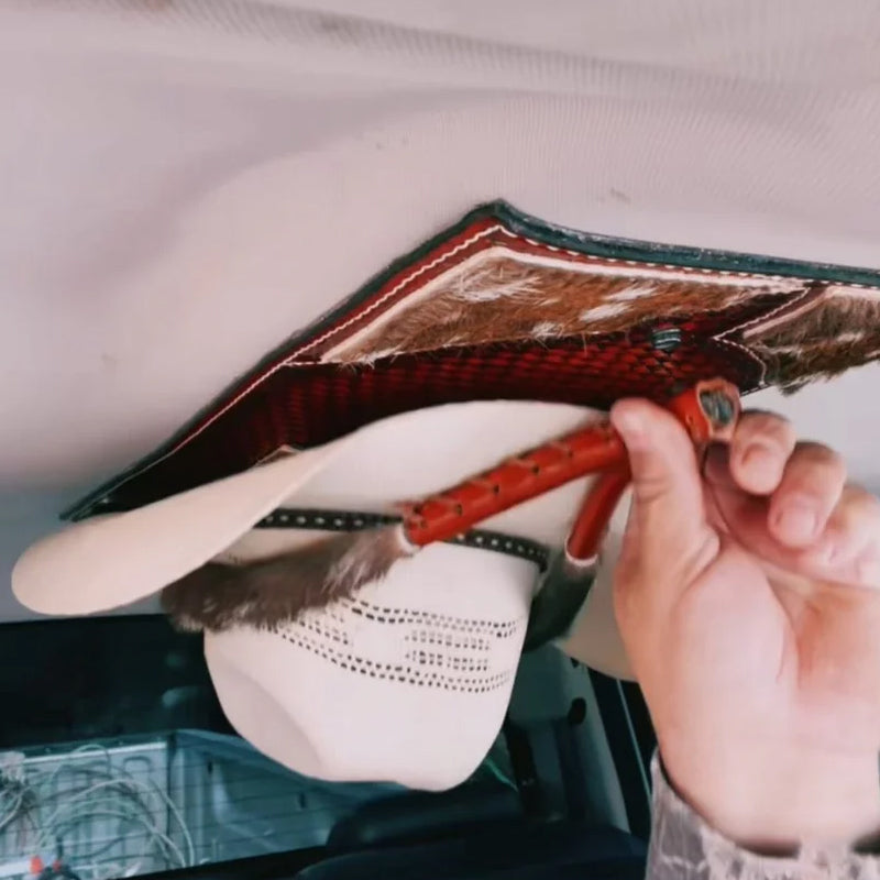 🐮🤠 Western Leather Visor Organizer