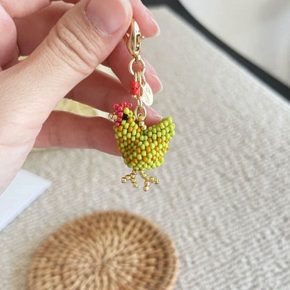 🐣 Little Chicken Bag Charm