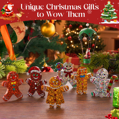 ⛄ 18 Cavities Christmas Resin Molds