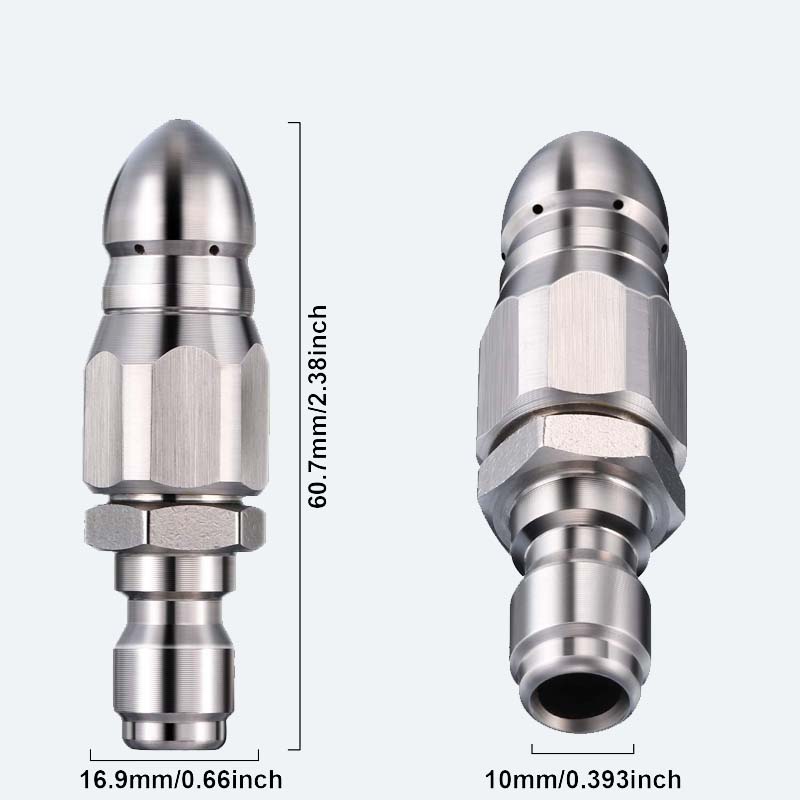 🚀 Pipe Cleaning Power Nozzle – Blast Away Clogs in Seconds!