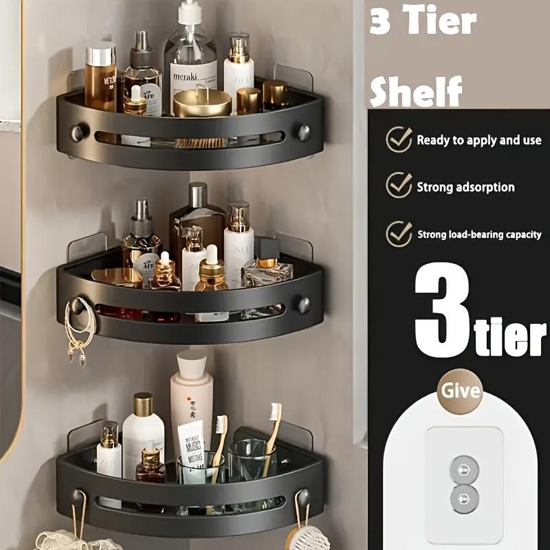 ⏰Final 6-hour Preferential Deal✨ 3-Tier Corner Shelves Shower Storage Rack