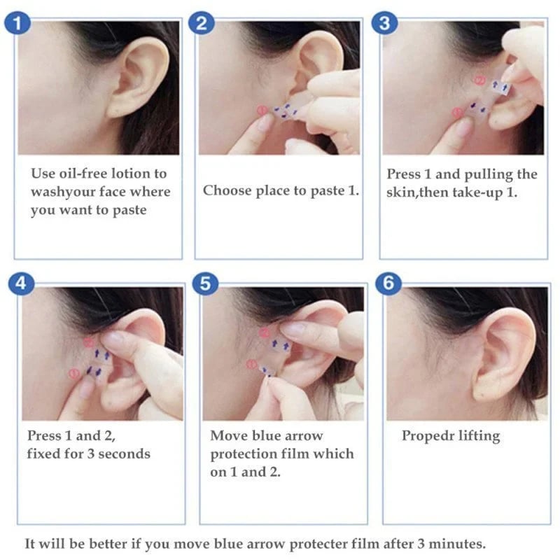 Invisible Face Lifter Tape✨Has a delicate V face(40pcs)