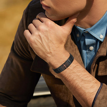 Magnetic Copper Bracelet: "3500 Gauss Energy + Adjustable Fit ⚡🧲"