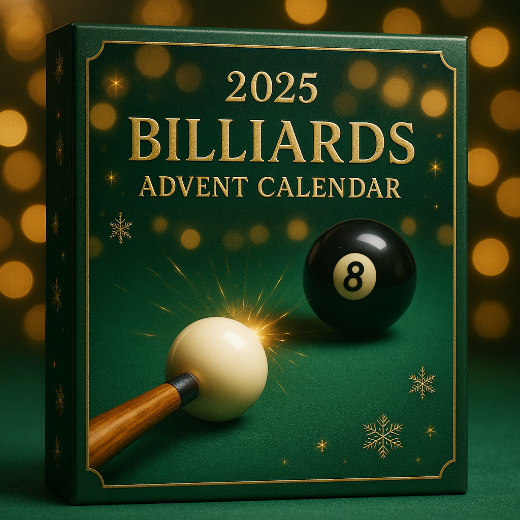 Billiards Themed 2025 Advent Calendar