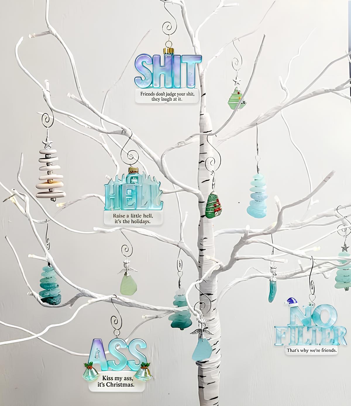 🌊🎄Sea Glass Accents 2025 Adult Humor Advent Calendar💥LIMITED 2025 EDITION