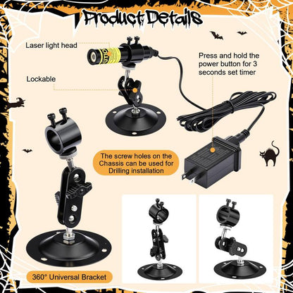 🔮 Halloween Laser Swamp Light