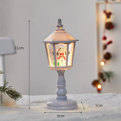 🎄Christmas Musical Snow Globe Lantern Lighted