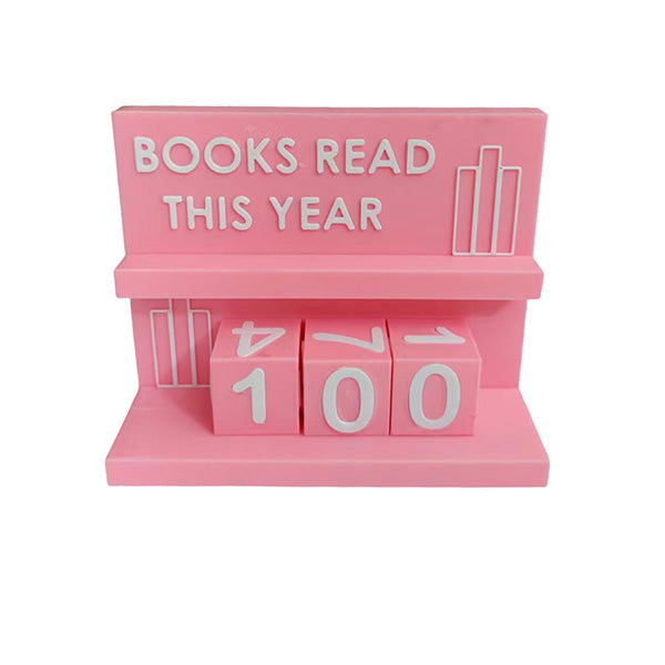 📖Bookshelf Decor Book Read This Year Counter