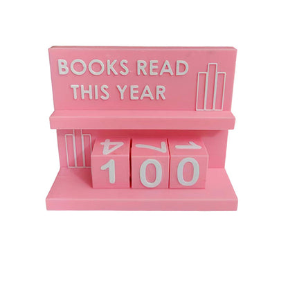 📖Bookshelf Decor Book Read This Year Counter