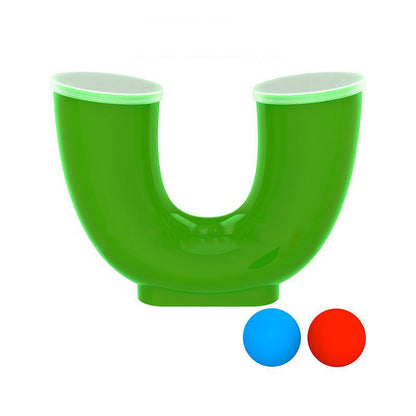 Skill Game Tube Toy with 2 Balls