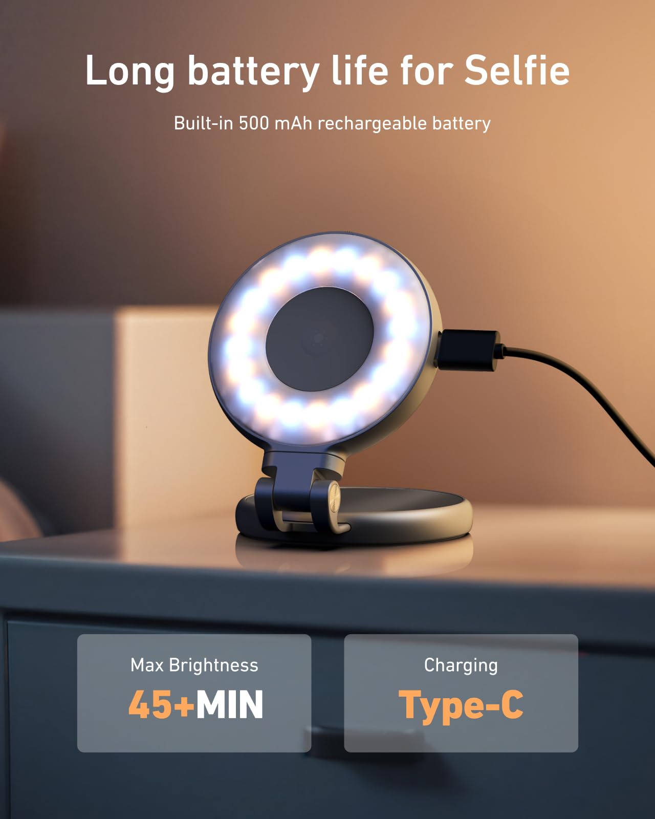 Ultimate Magnetic Phone Grip & Selfie Light Combo! 📱✨