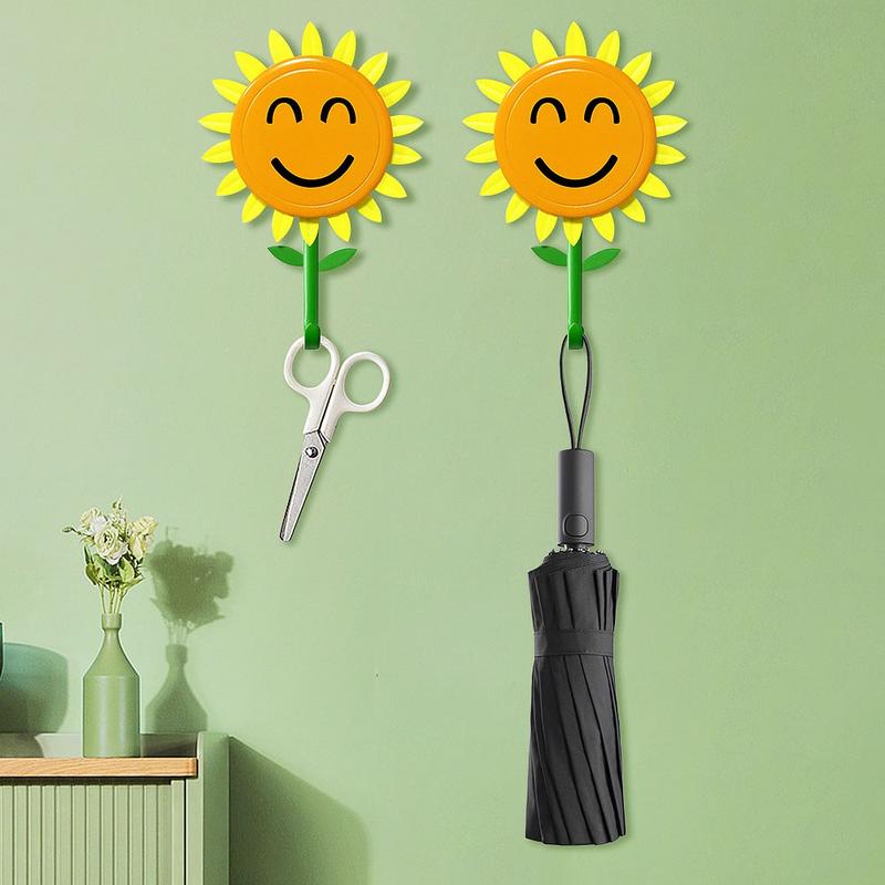 🌻 Smiling Sunflower Wall Hook