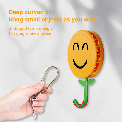 🌻 Smiling Sunflower Wall Hook