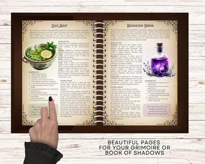 🔥🧙‍♀️🍲WITCH'S STEW & BREWS Decipes:50 Enchanted Recipes for Body and Soul💫