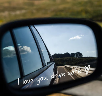 2PCS Car Rearview Mirror Sticker