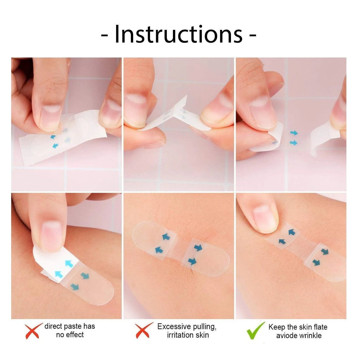 Invisible Face Lifter Tape✨Has a delicate V face(40pcs)