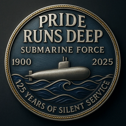 ⚓ “U.S. Submarine Force 125th Anniversary” Commemorative Coin 🇺🇸