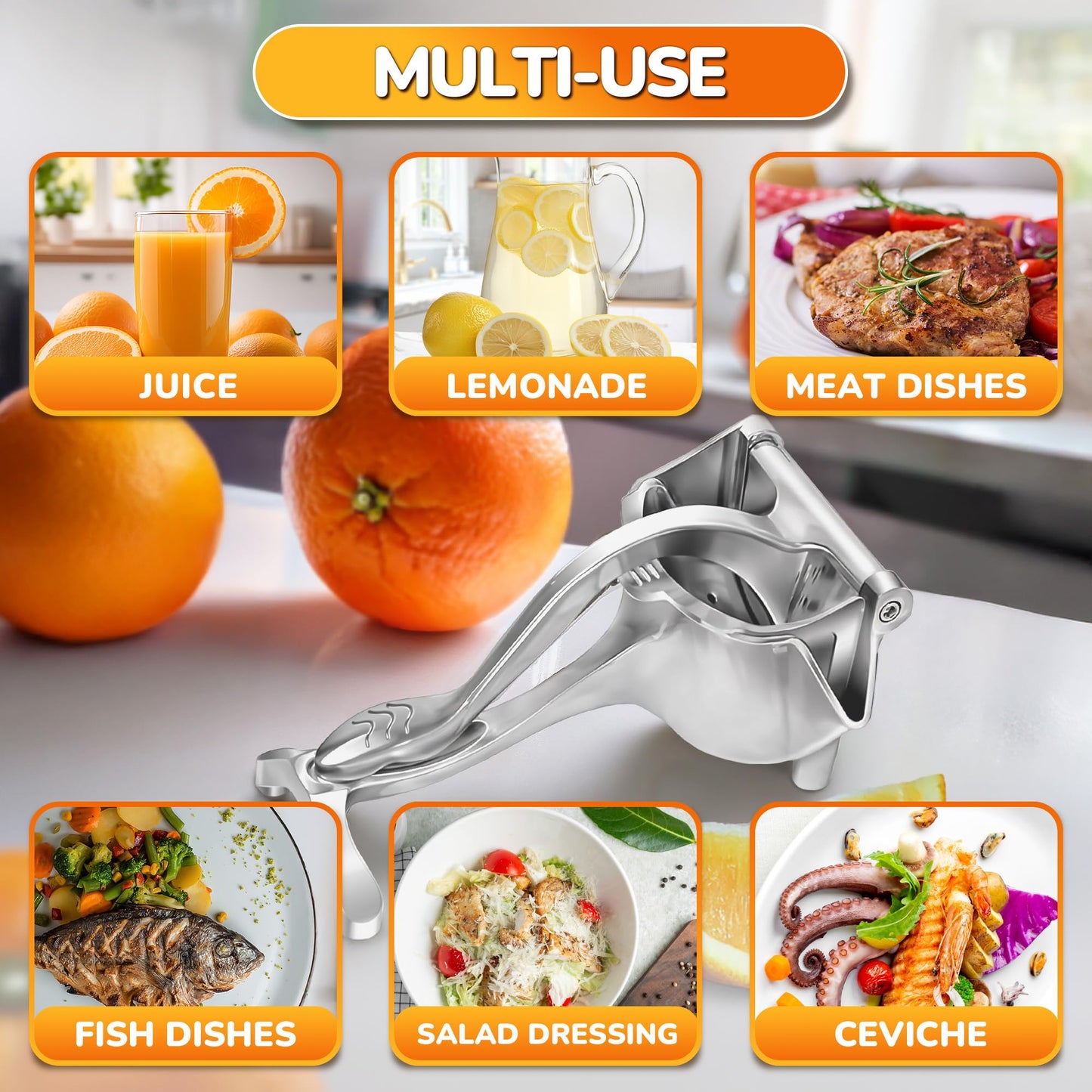 💥This Week's Special Price🍹 Hand Juicer Squeezer