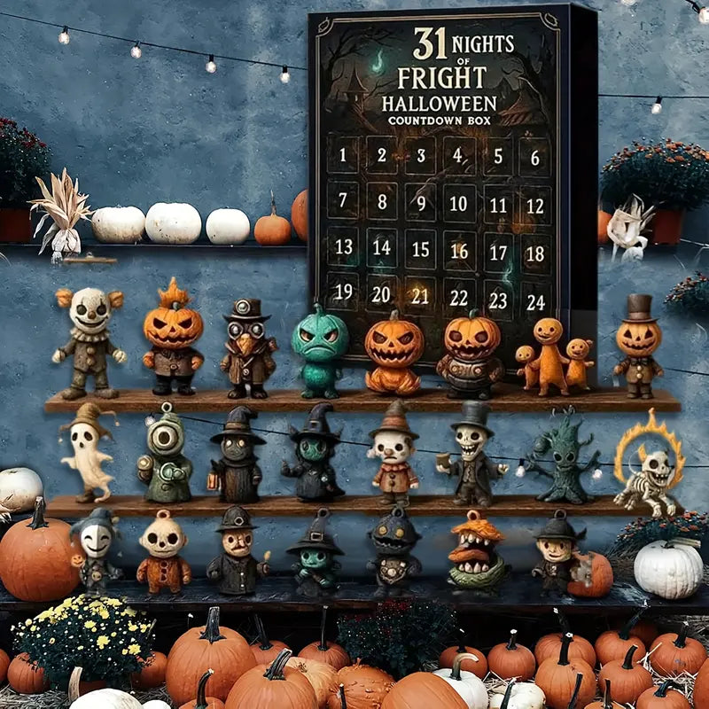🎃 31 Nights of Fright – The Ultimate 2025 Halloween Countdown Calendar