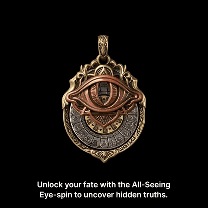 🏆Flash Sale⚡ 50K+ SOLD!👁️‍🗨️Handmade Tarot Vision Pendant: Connect to Cosmic Wisdom Anytime(Cheat Sheet Included)