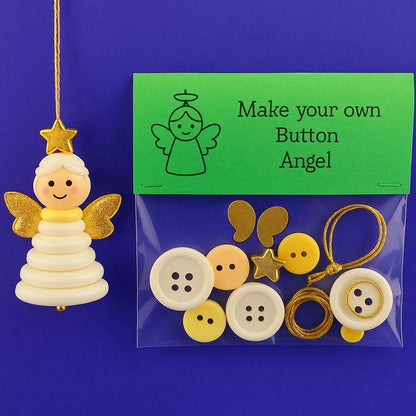 ☃️ DIY Button Snowman Ornament Kit☃️