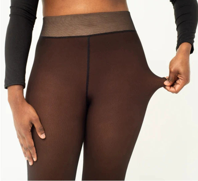 ❄️Christmas Sale 49% OFF✨Translucent Fleece Lined Tights
