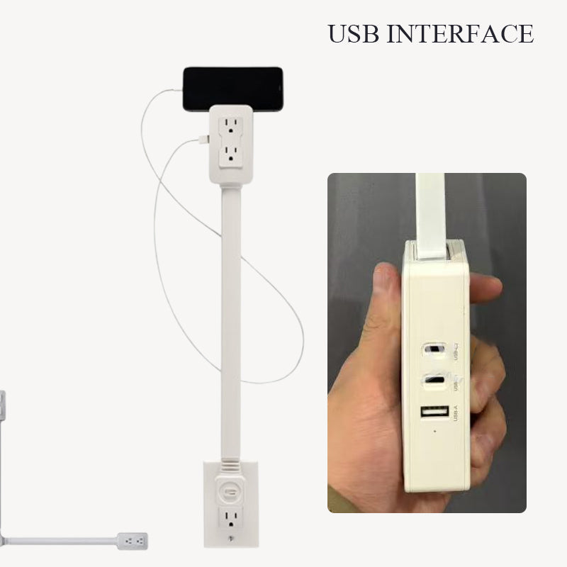 🔌 Power Socket Swivel Extender